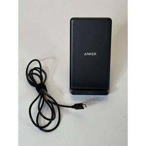 Anker 10W Max Wireless Charger Stand Fast Power For iPhone Galaxy S23/S22